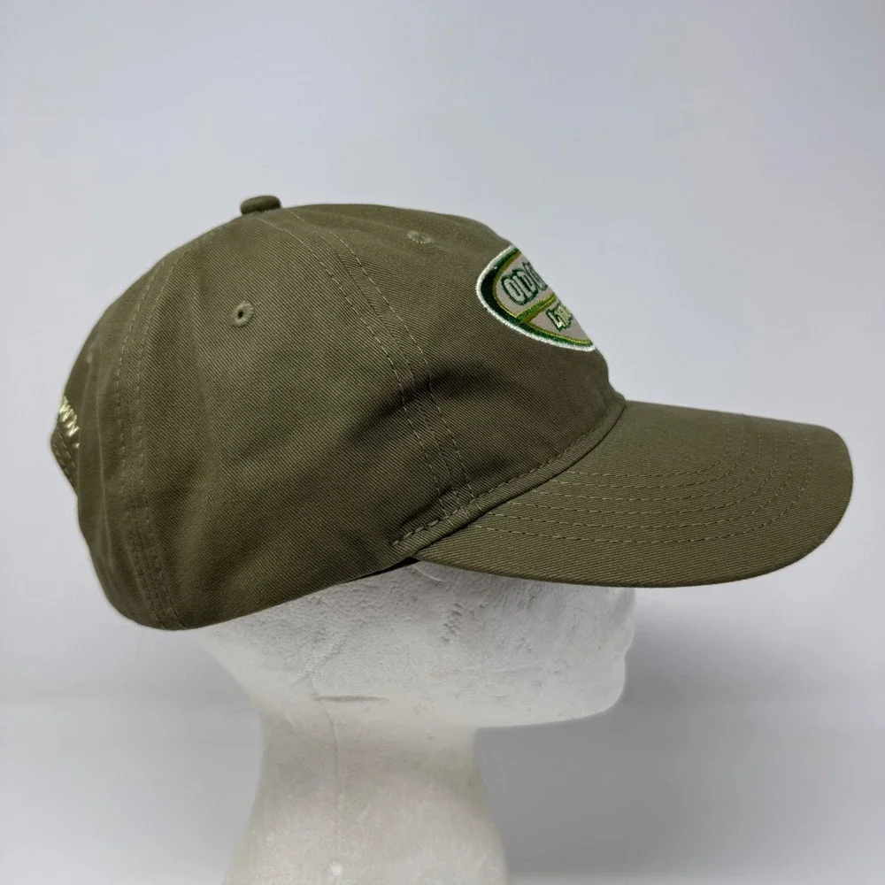 Old Guys Rule Living Legend Olive Green Cotton Adjustable Strapback Baseball Hat